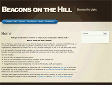 Tablet Screenshot of beaconsonthehill.org
